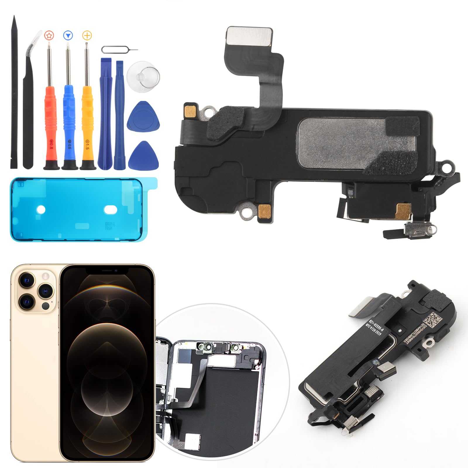 Amazon.co.jp: iPhone 12 Pro Max用イヤホンスピーカー フレックス