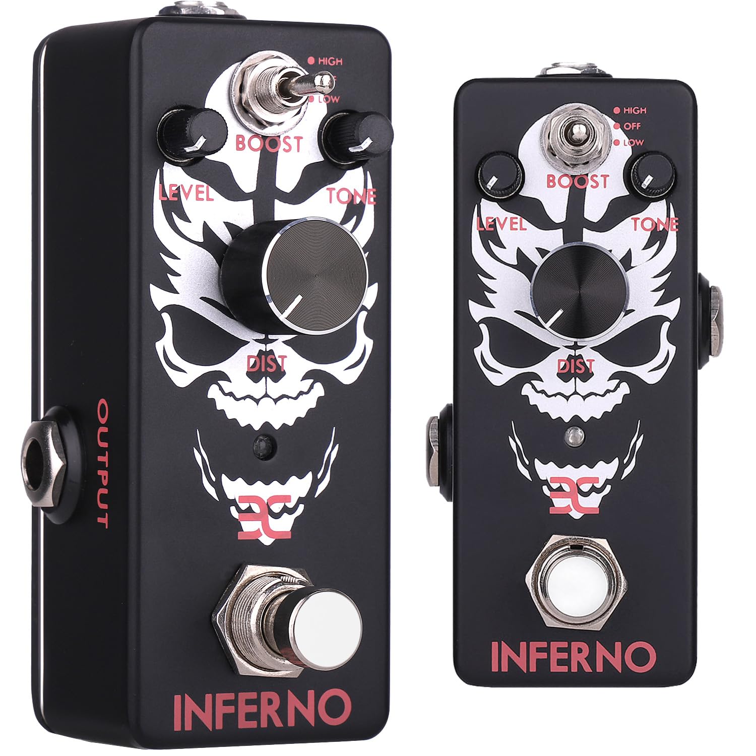Amazon.com: EX Inferno Death Metal Distortion Guitar Pedal, High