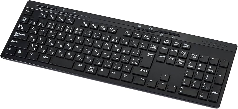 Amazon.co.jp: Amazonベーシック ワイヤレスキーボード 日本語配列