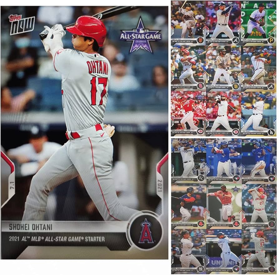 Amazon.co.jp: 大谷翔平 2021 メジャーリーグ オールスター 選出記念18