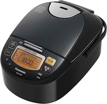 Amazon | パナソニック 炊飯器 5.5合 IH式 ステンレスブラック SR