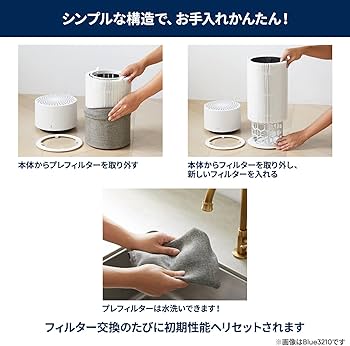 Amazon.co.jp: ブルーエア 空気清浄機 Blue 3410 新生活 ファミリー