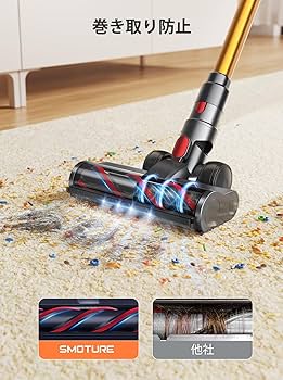 Amazon | 掃除機 コードレス【2024革新モデル】500W 自立式 絡まない