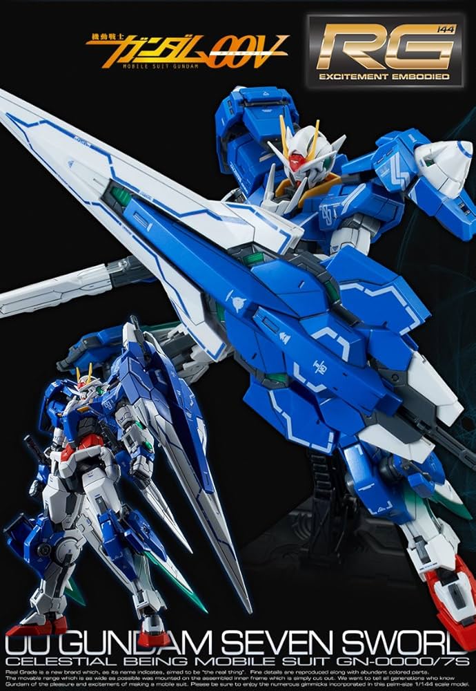 Amazon | RG 1/144 ダブルオーガンダム セブンソード(ガンプラEXPO