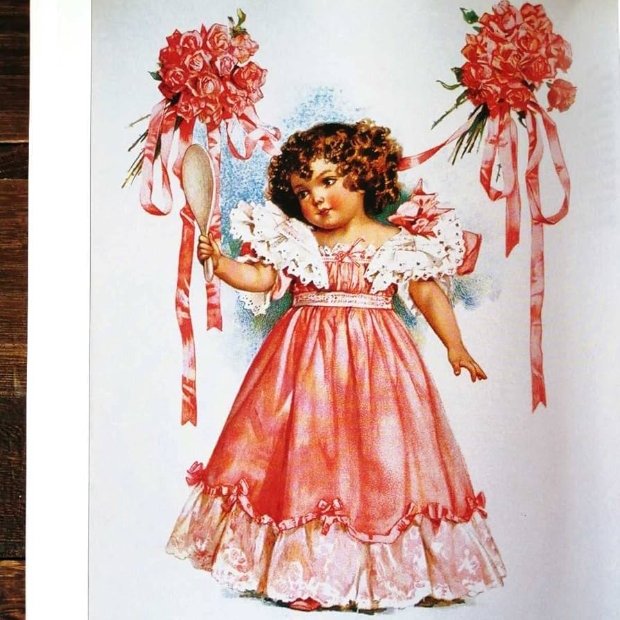 アンティーク油絵 子供と杯の絵 アンティーク油絵 子供と杯の絵