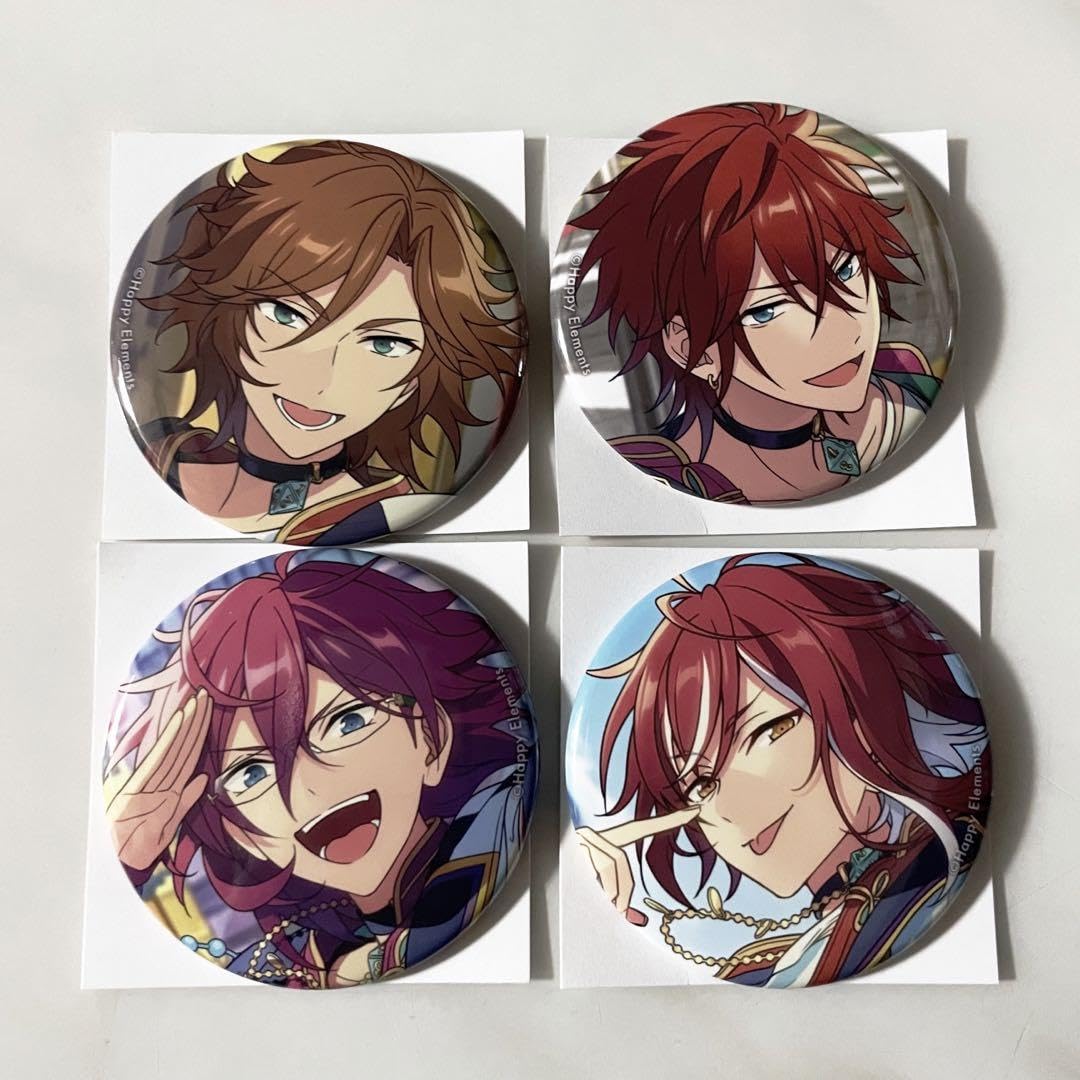 あんさんぶるスターズ 七種茨 テーマスカウト 前線の番犬 缶バッジ