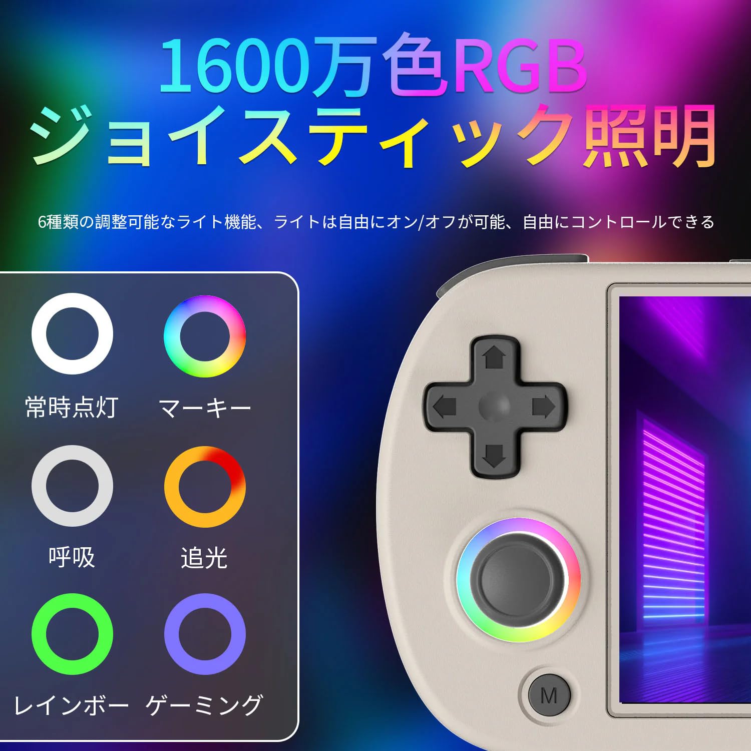 Amazon.co.jp: Anbernic RG40XX H Whatsko 超薄型携帯ゲーム機 64GB