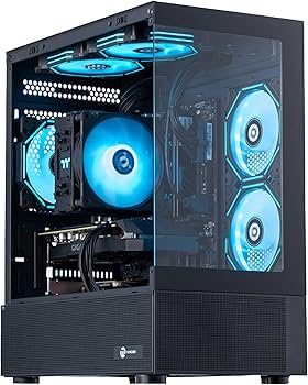 Amazon.com: NINGMEI Gaming PC Desktop Computer,AMD Ryzen 5 5500