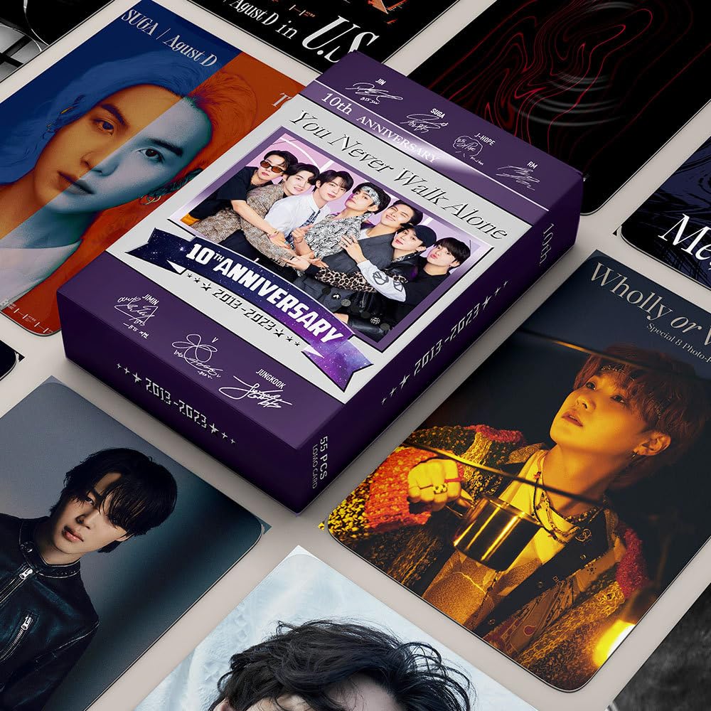 Amazon.com: 55Pcs B.T.S Photocards,and 50PCS S ticker,kpop lomo
