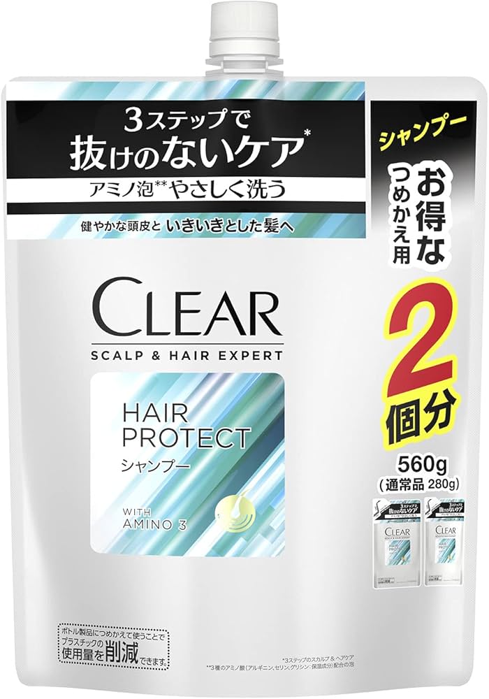 Amazon.co.jp: CLEAR(クリア) ヘアプロテクト メンズ 男性用 スカルプ