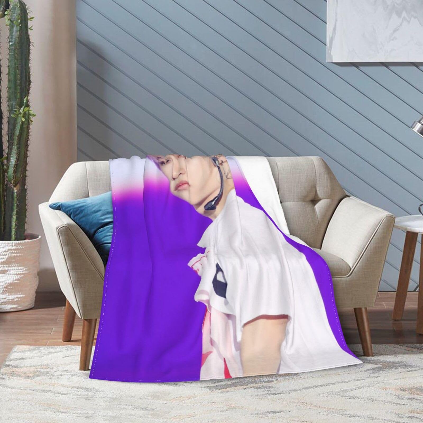 Stray Kids Lee Felix Blanket Ultra-Soft Micro Fleece Blankets