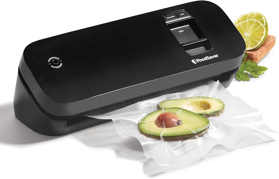 Amazon.com: FoodSaver Space Saving Food Vacuum Sealer, Black with