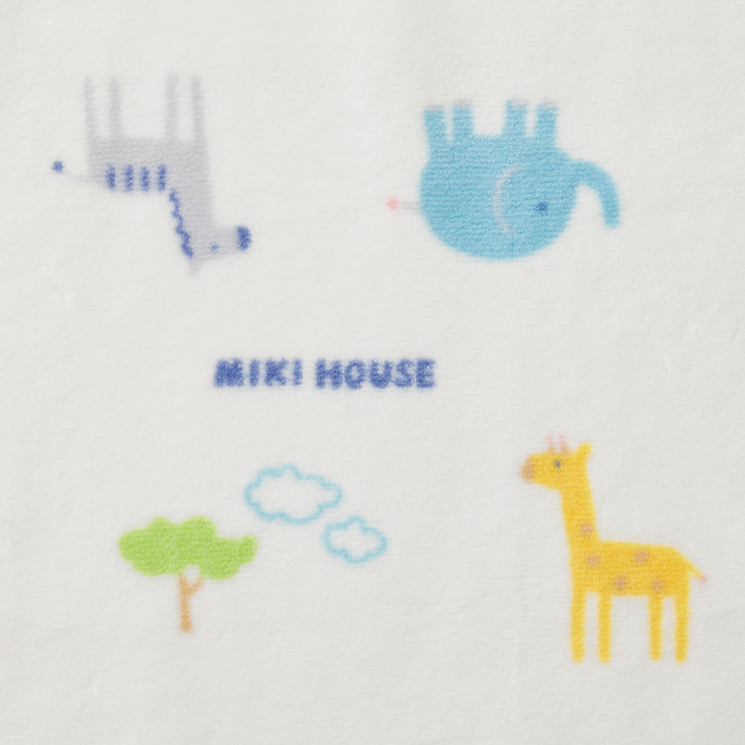 Amazon.co.jp: [ミキハウス] コットンブランケット ブランケット 90