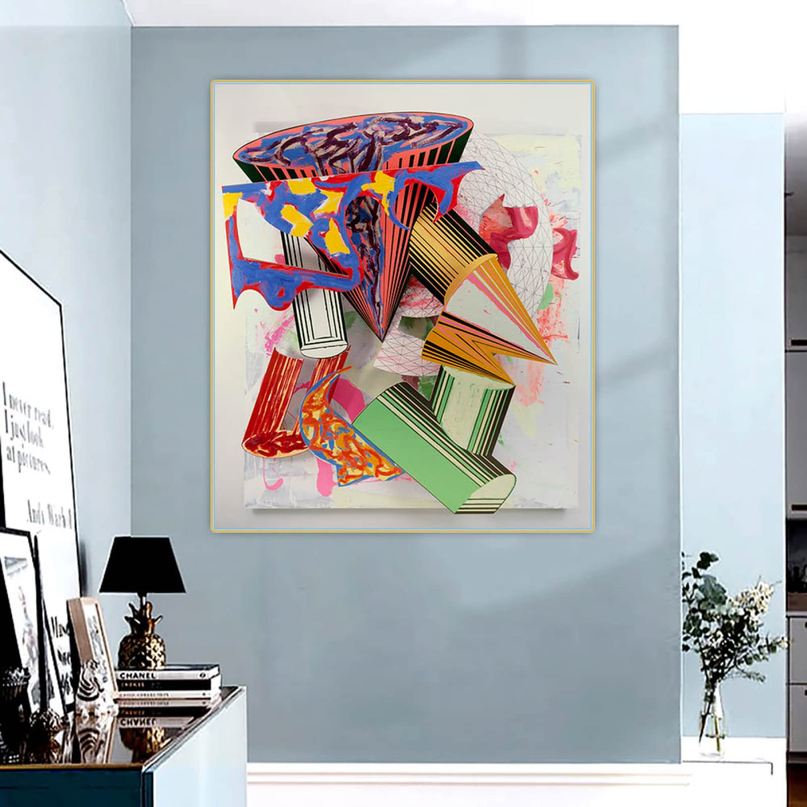 Amazon.co.jp: フランクステラポスター《ゴバ、ゾッパeコロトルト