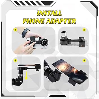 Amazon.com : Telescope 90mm Aperture 900mm - Vertisteel AZ Mount