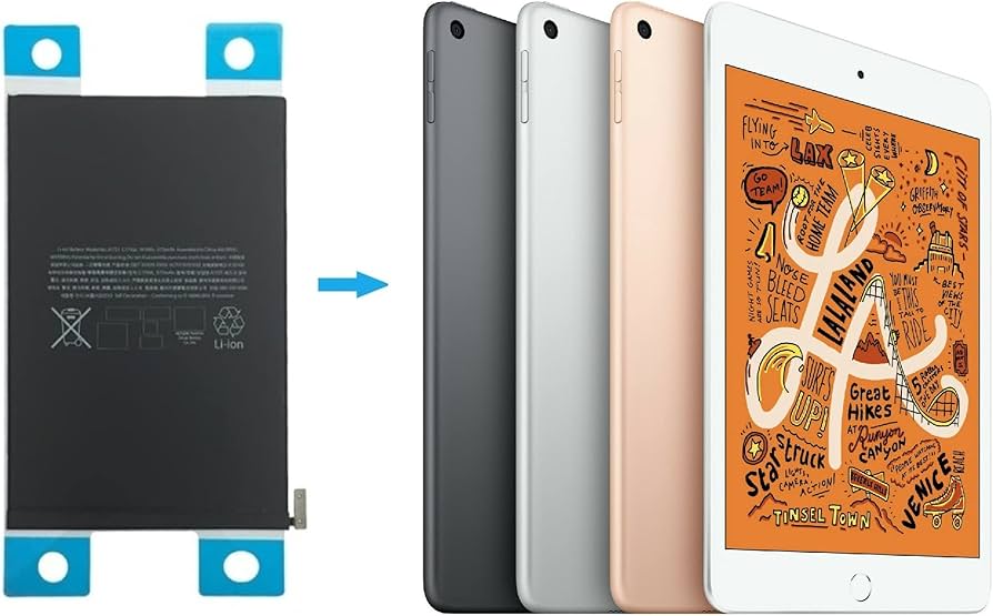 Amazon.com: TTIMORE A2114 Battery for iPad mini 5 A2124 A2125