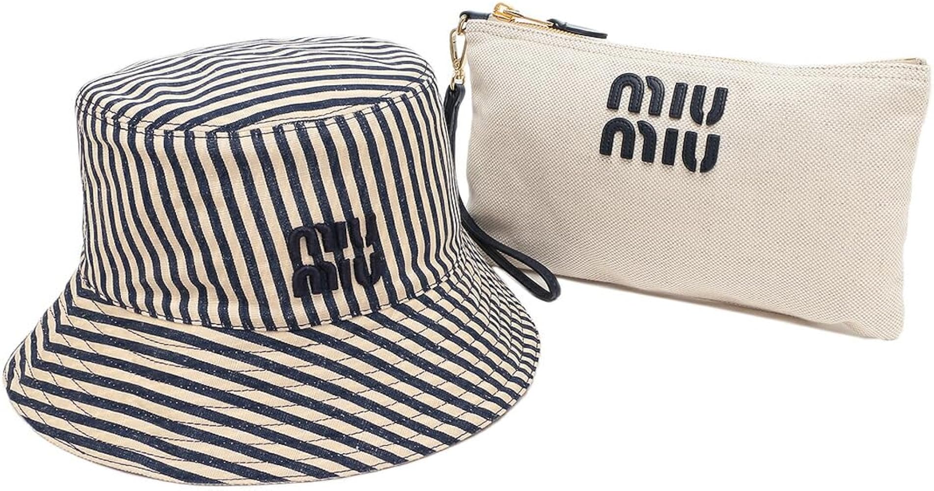 Amazon | [ミュウミュウ] 帽子 リバーシブルハット ポーチ リスト