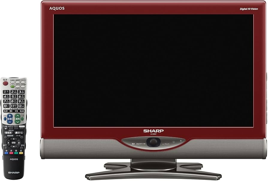 Amazon | SHARP 20V型 ハイビジョン 液晶テレビ レッド AQUOS LC-20DE7