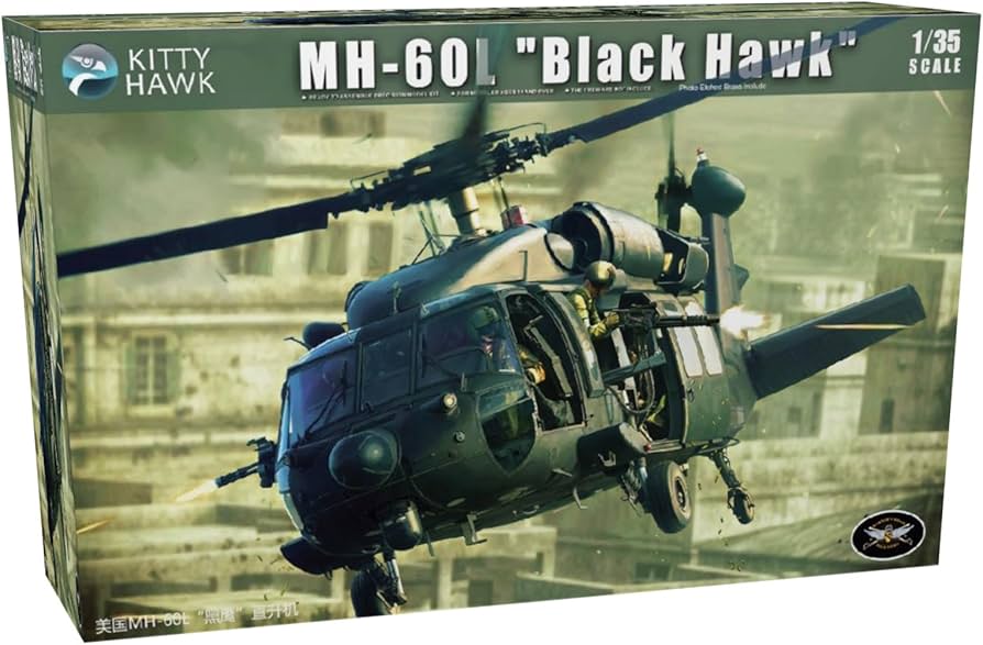 Amazon | キティホークモデル(Kitty Hawk Model) 1/35 MH-60L ブラック