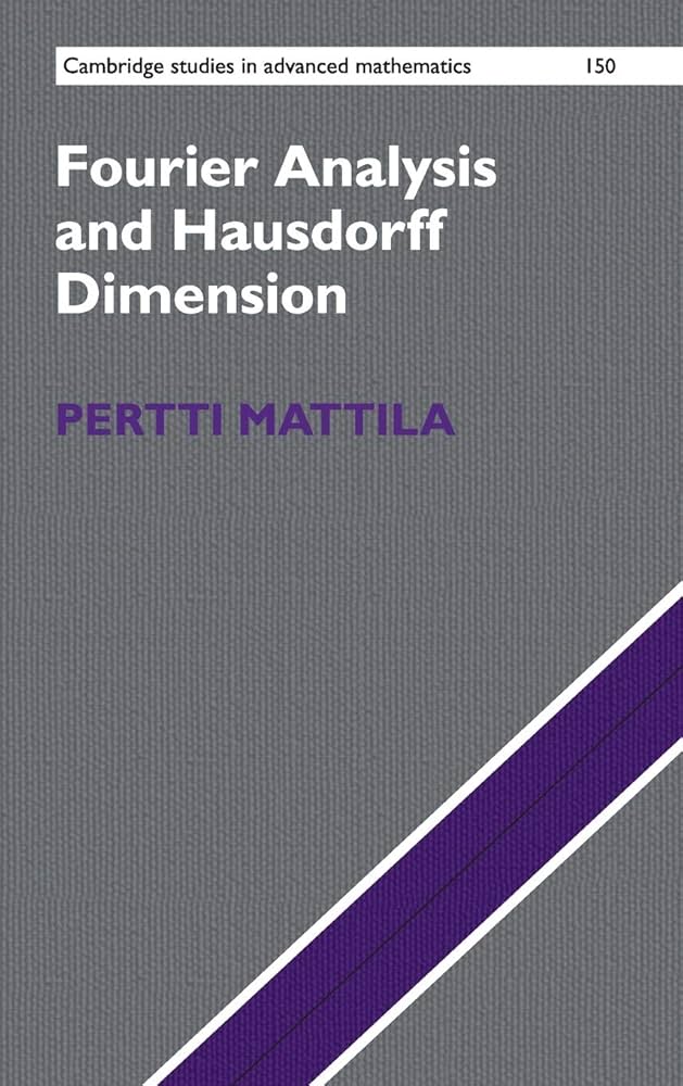 Amazon.com: Fourier Analysis and Hausdorff Dimension (Cambridge