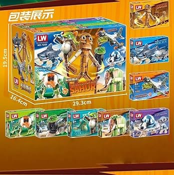 Amazon | 8個セット イタリアンブレインロット ブロック 積み木 トゥン