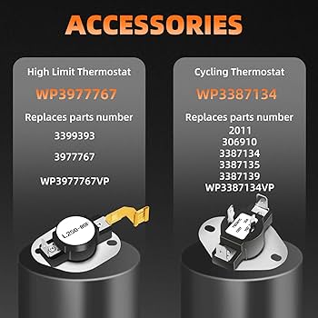 Amazon.com: 279838 Dryer Heating Element for Amana NED4655EW1