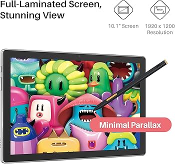 Amazon.com: HUION Kamvas Slate 10 Standalone Drawing Tablet No