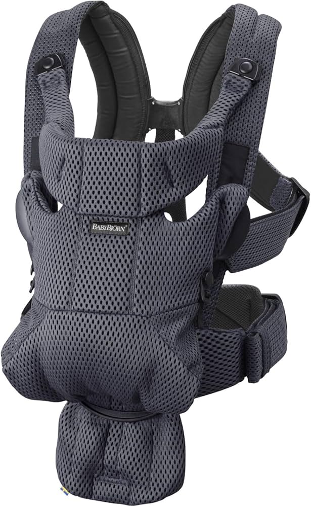 Amazon.com: BabyBjörn Baby Carrier Free, 3D mesh, Anthracite : Baby