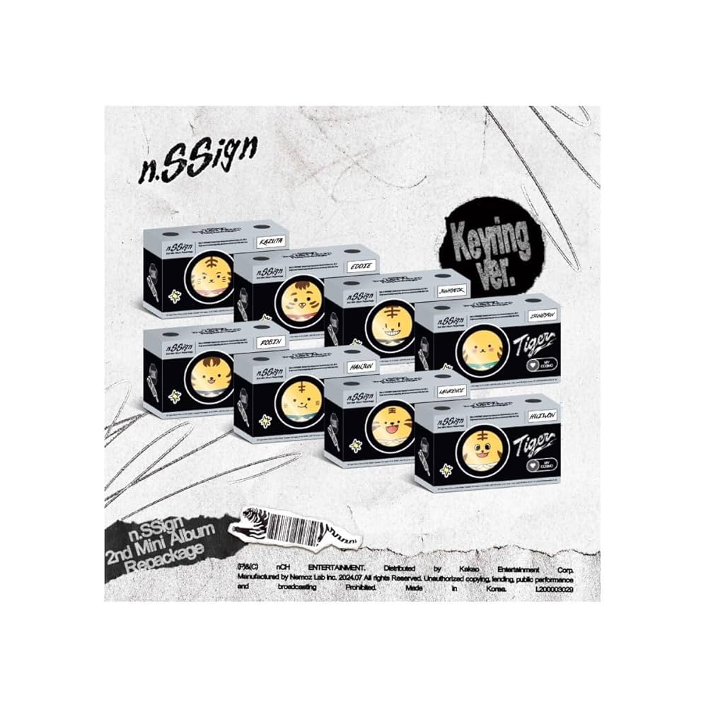 Amazon.co.jp: エンサイン n.SSign - 2nd Mini Album Repackage Tiger