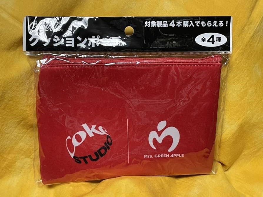 Amazon.co.jp: コカ コーラ クッション ポーチ 全4種 Mrs. GREEN APPLE
