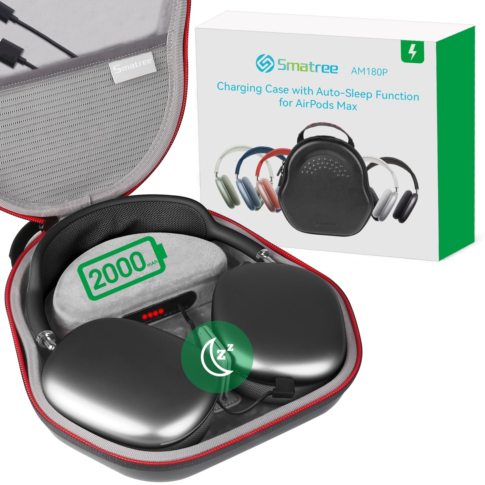 Amazon.com: Smatree Airpods Max Charging Case only for Airpods Max