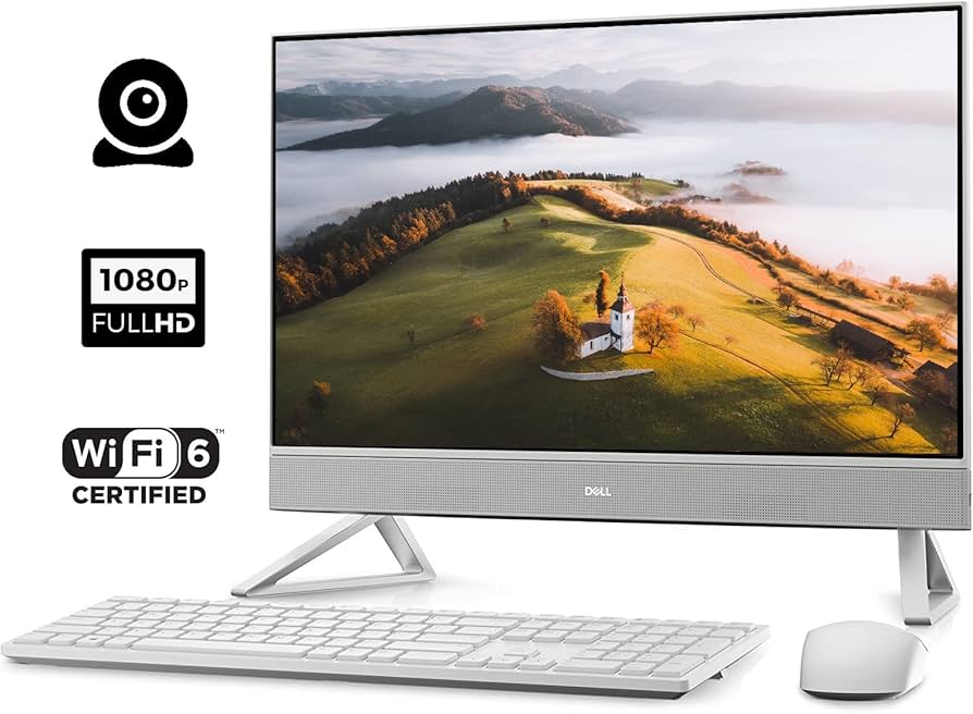 Amazon.com: Dell Inspiron 24-5410 24 吋AiO Touch 電腦i5-1235U 12GB