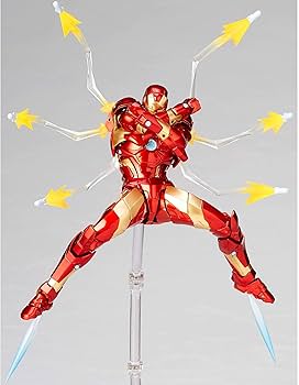 Amazon.com: KAIYODO figurecomplex Amazing Yamaguchi Ironman