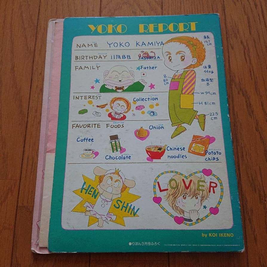 Amazon.co.jp: レトロ ときめきトゥナイト ファイル りぼん付録 : おもちゃ