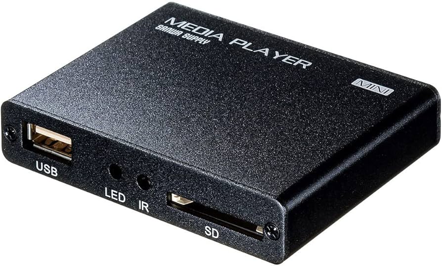 Amazon.co.jp: サンワサプライ メディアプレーヤー HDMI/RCA出力 USB
