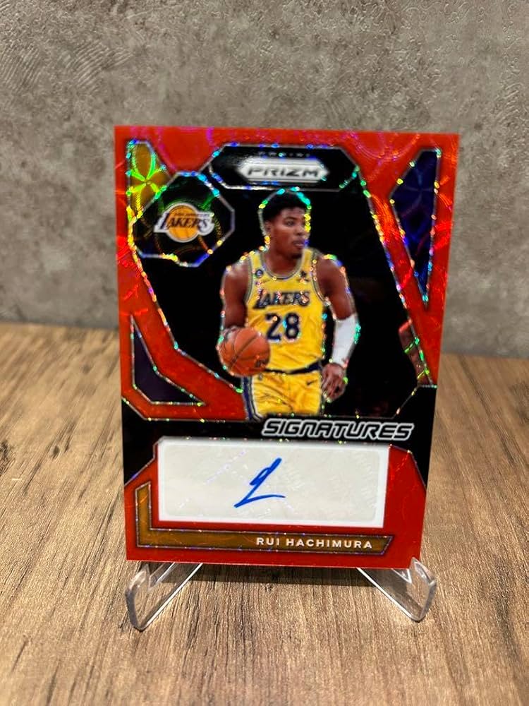 Amazon.co.jp: 八村塁 サインカード シリアル付き レイカーズ panini