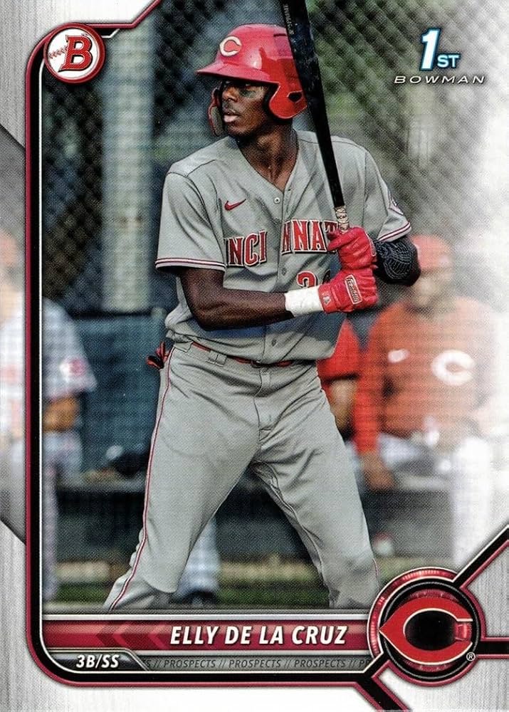 Amazon.com: 2022 Bowman Prospects Baseball #BP-50 Elly De La Cruz