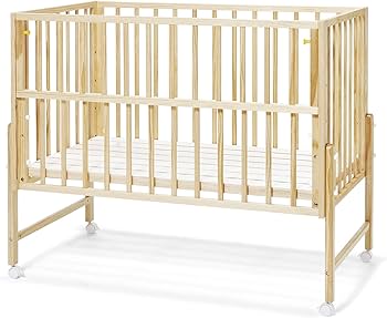Amazon.co.jp: yamatoya キホン ベビーベッド ナチュラル スライド
