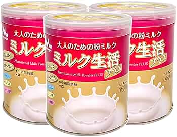 Amazon.co.jp: 森永乳業 大人のための粉ミルク ミルク生活プラス 300g