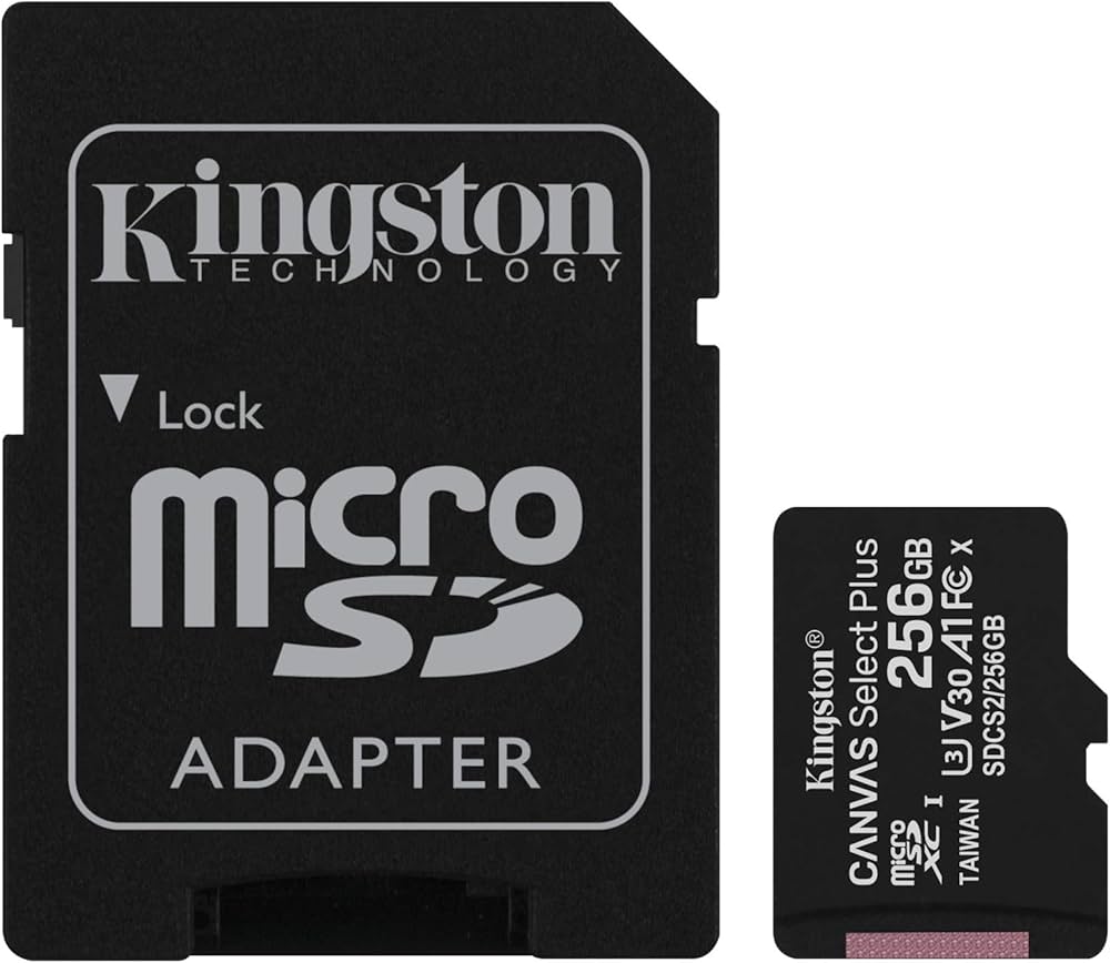 Amazon | キングストン microSD 256GB 最大100MB/s UHS-I V30 A1