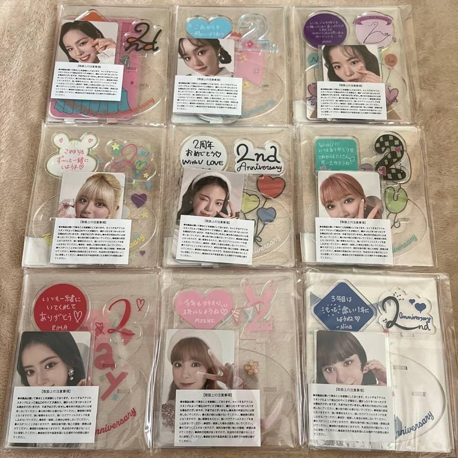 NiziU アクリルスタンド 9個セット NiziU アクリルスタンド9種 NiziU