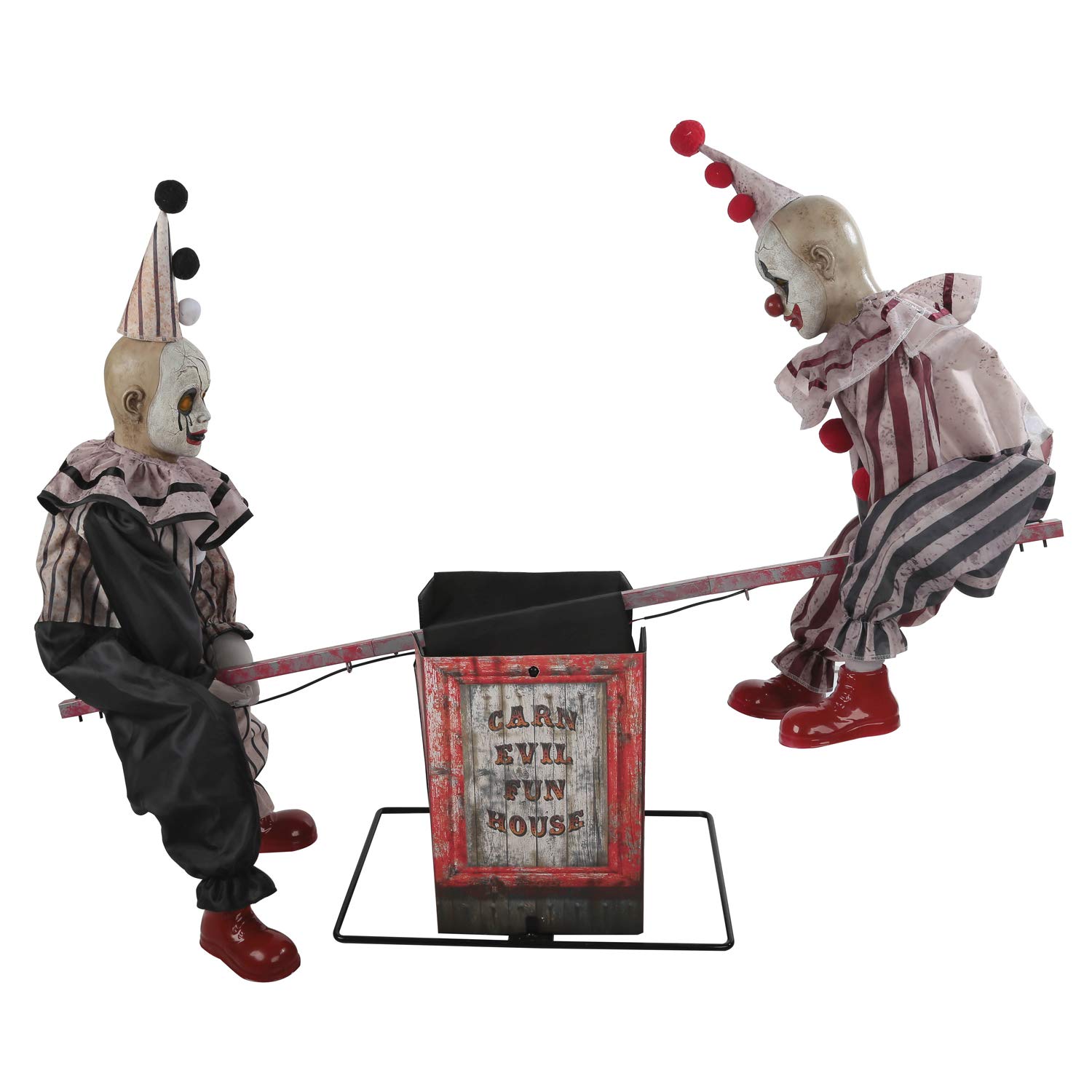 Amazon.com: Morris Costumes Animated See-Saw Clowns with Sound