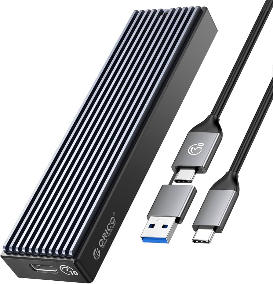 Amazon.com: ORICO M.2 NVMe SSD Enclosure, USB 3.1 Gen 2 (10 Gbps