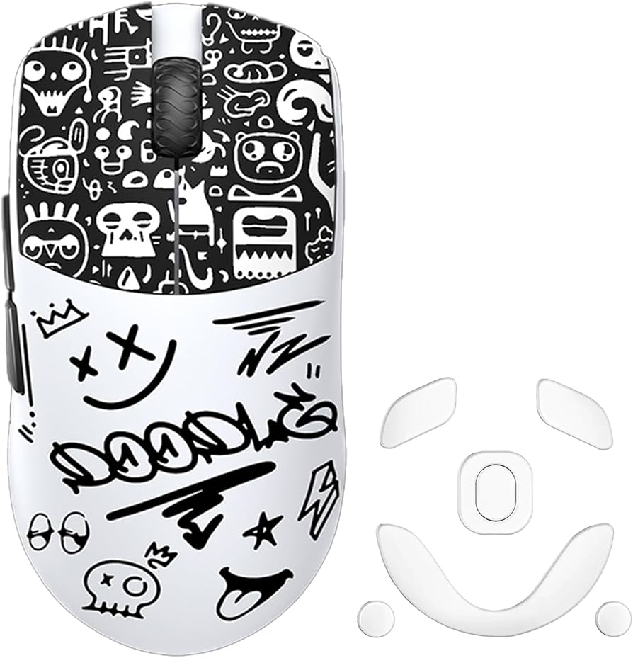 Lamzu Maya Doodle Gaming Mouse, Amazon Exclusive, 1 Set of Sole