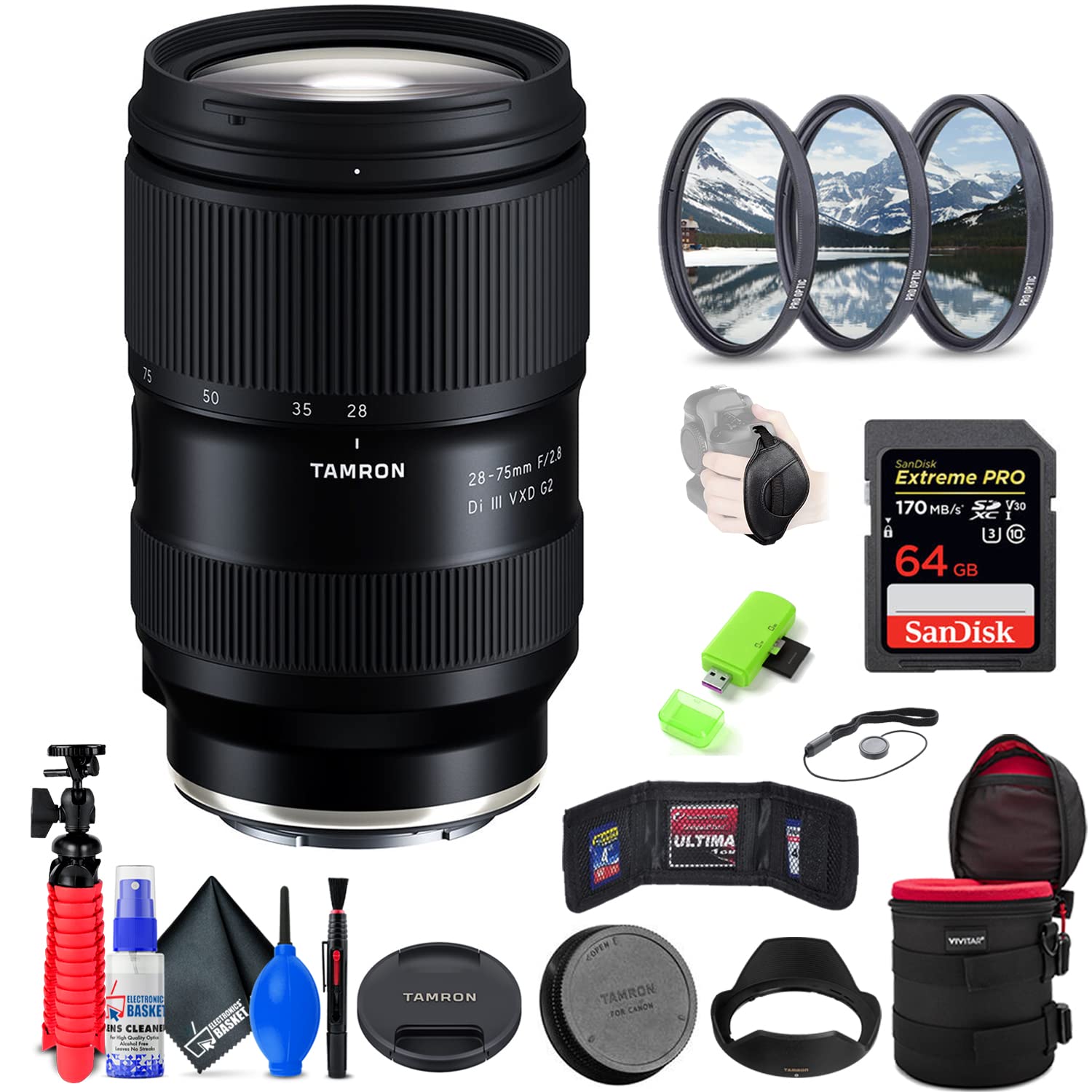 Amazon.com : Tamron 28-75mm f/2.8 Di III VXD G2 Lens for Sony E