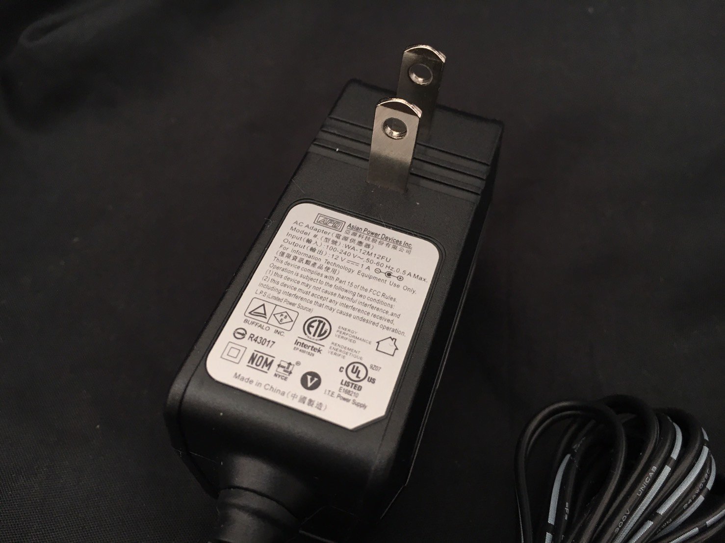 Amazon | BUFFALO ルーター専用 ACアダプタ WA-12M12FU | バッファロー