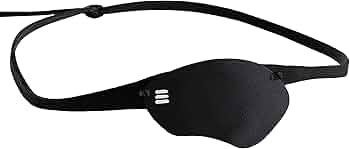 Amazon.com: Eye Patch, Black, Concave, Air Vents, Adult Size