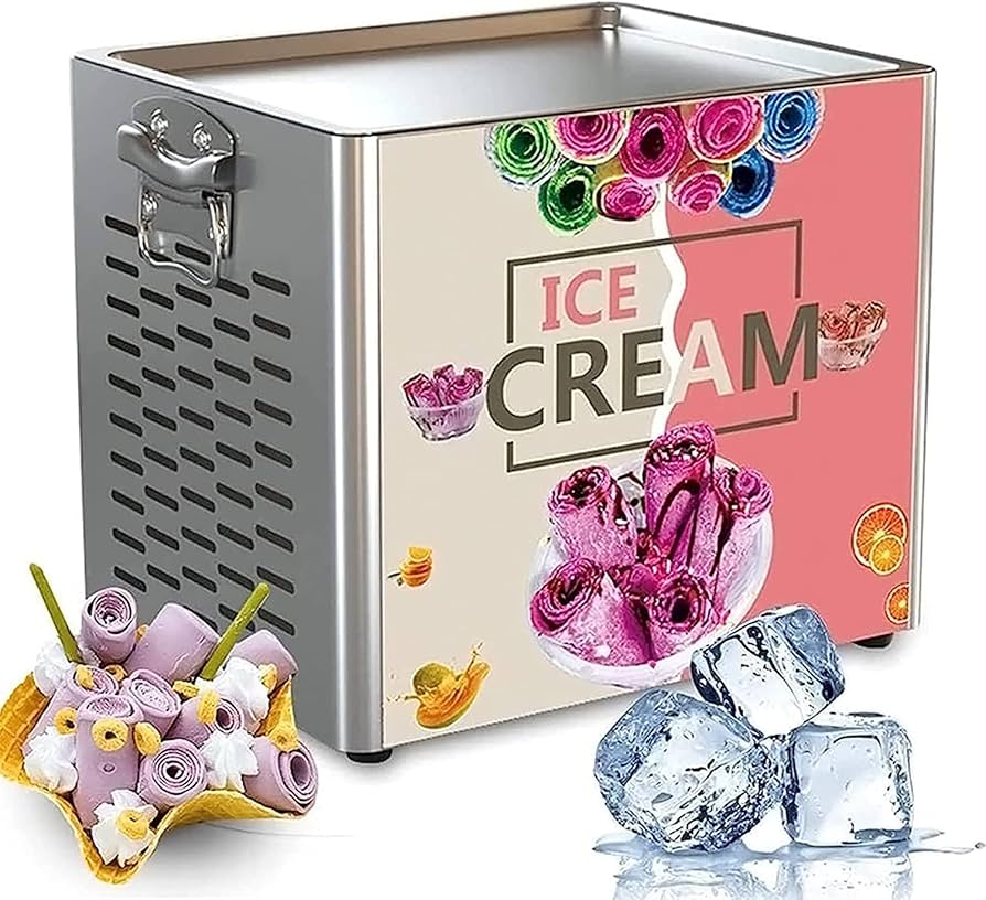 Amazon | 業務用アイスクリームロールメーカー スクレーパー2個付き