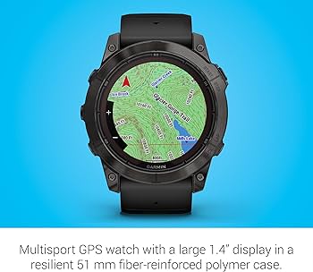 Amazon.com: Garmin fēnix 7X Pro Sapphire Solar, Multisport GPS
