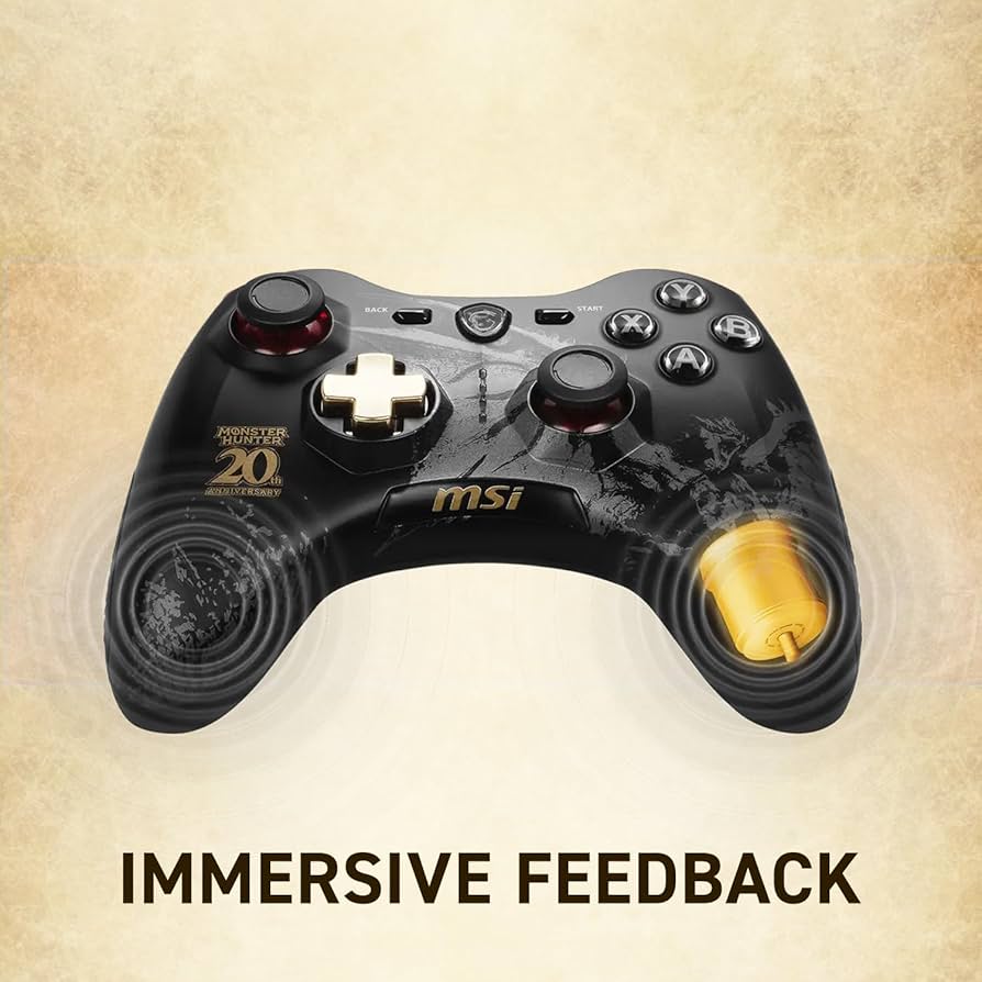 Amazon.co.jp: MSI FORCE GC30 MONSTER HUNTER EDITION ゲームパッド